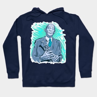 Bunk Johnson - An illustration by Paul Cemmick Hoodie